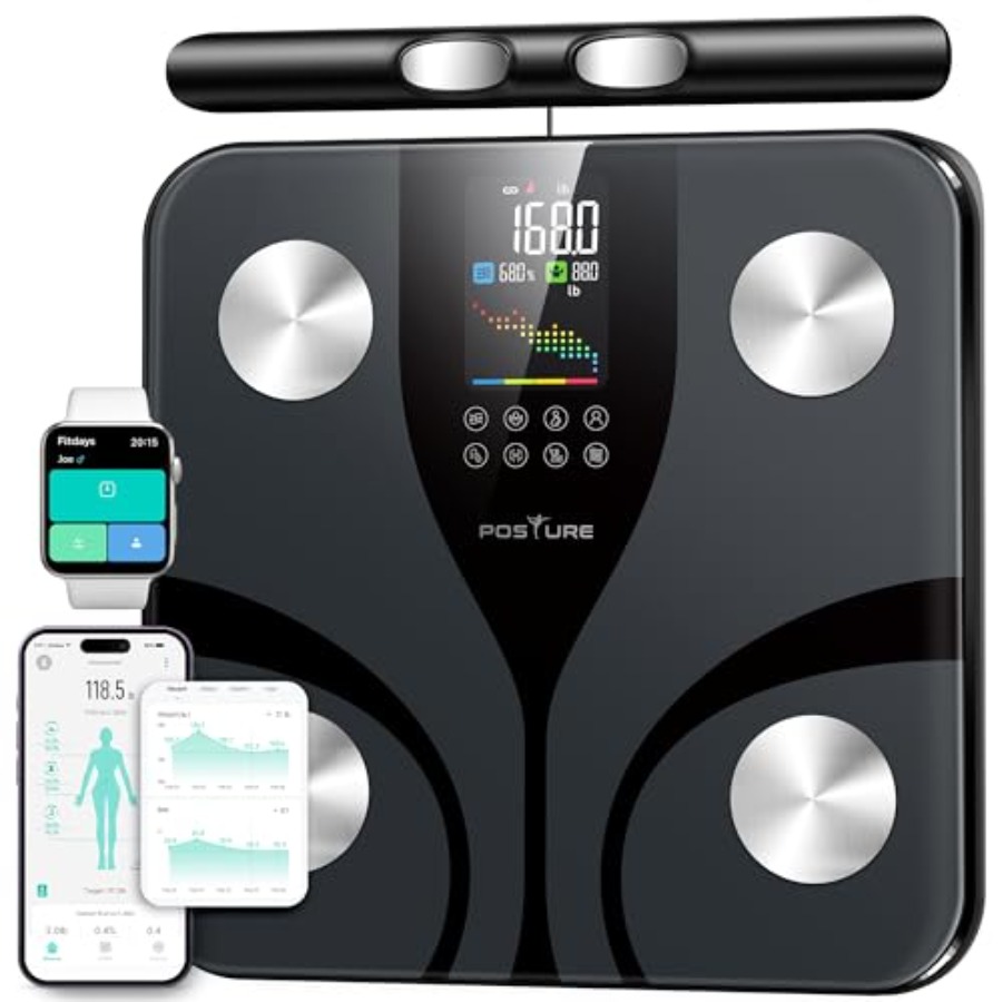 Home Bathroom Scales - Slimme digitale badkamerweegschaal voor thuisgebruik, ABS
