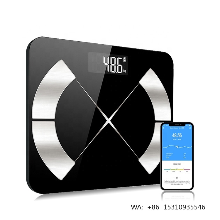 Home Bathroom Scales - Huishoudweegschaal LCD Badkamerweegschaal