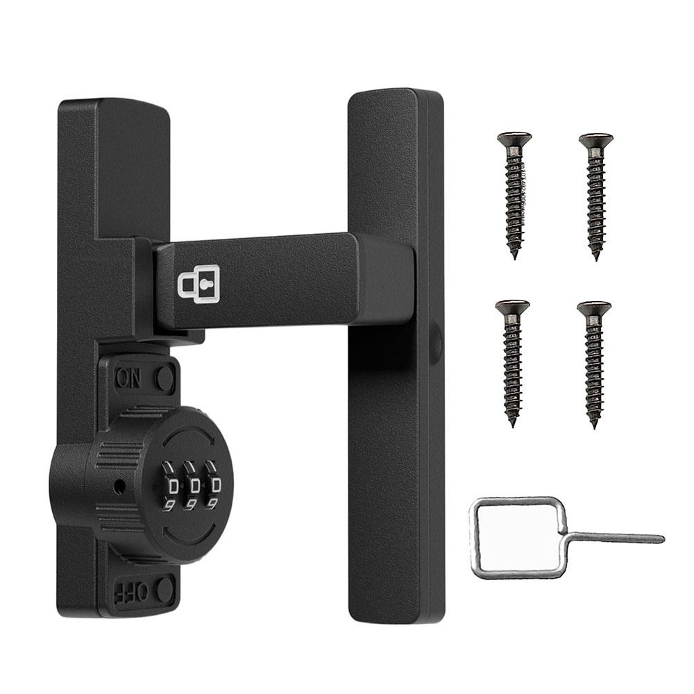 Home Bathroom Door - Beveiliging Schuur Deurslot 3-cijferig combinatieslot Huisdeurslot