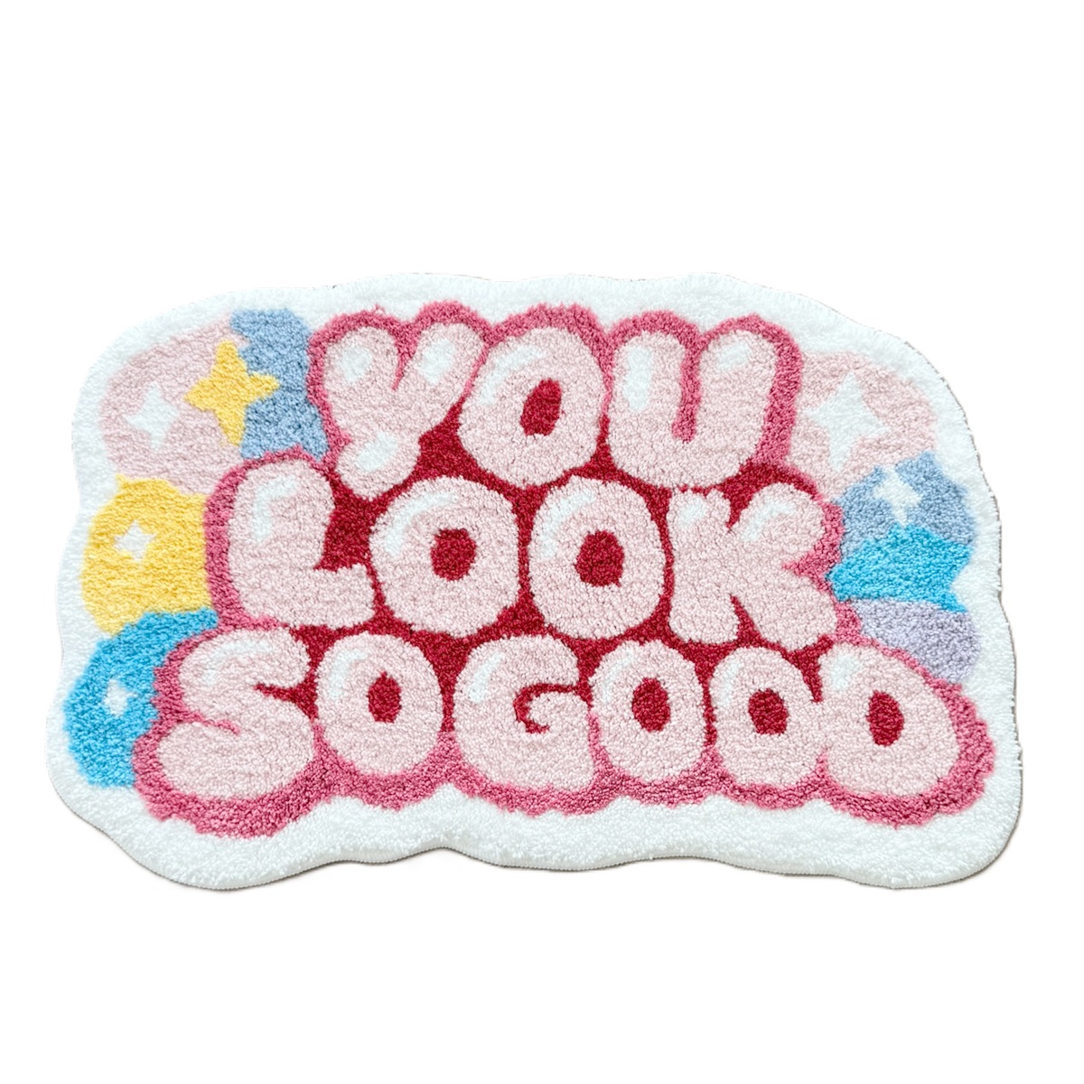 Home Goods Bathroom Vanity - Schattig bubbelletter 'YOU LOOK SO GOOD'
