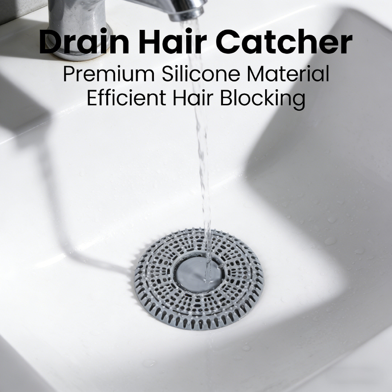 Home Bathroom Renovation - Siliconen gootsteenzeef doucheafvoerplug ronde haarvanger riool