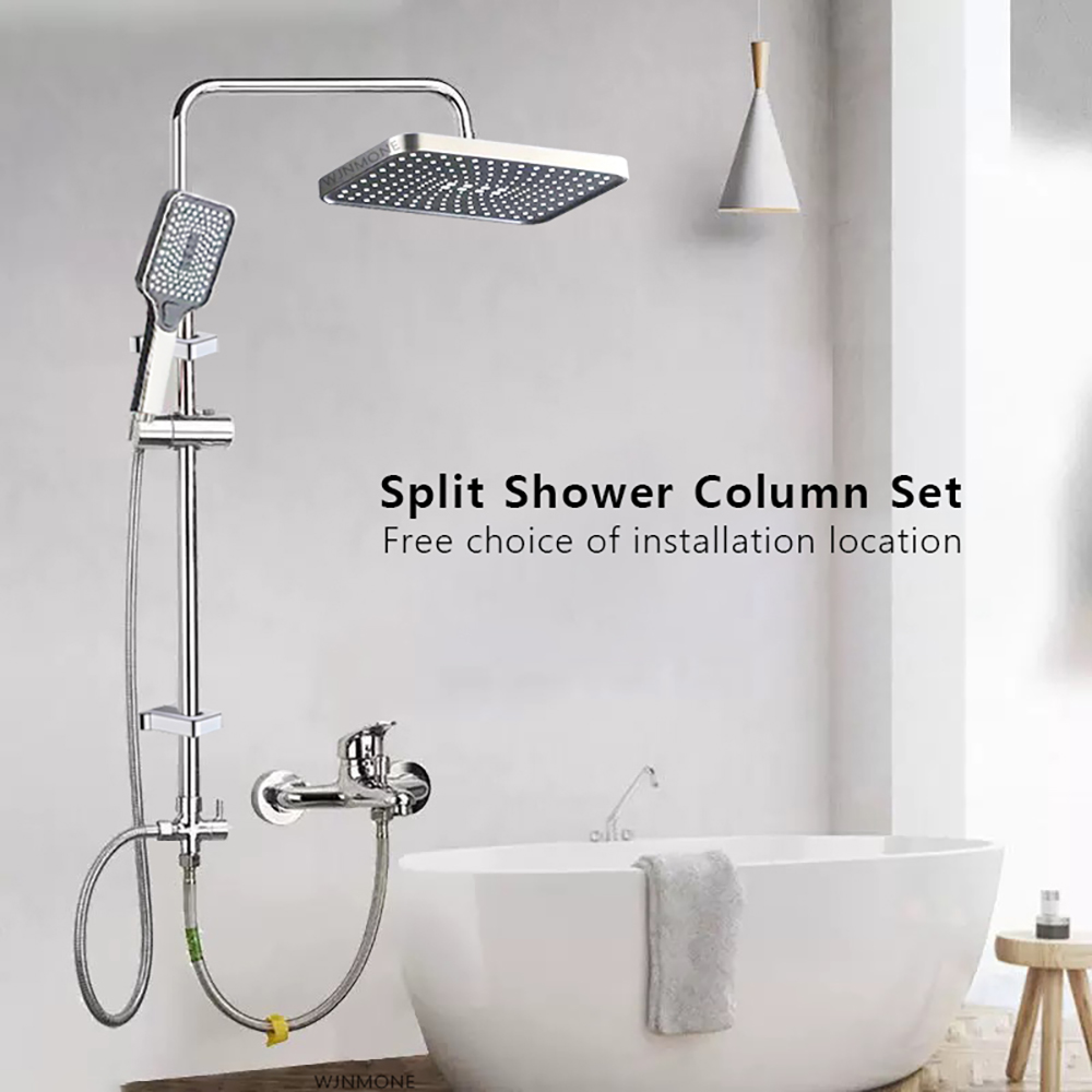 Home Bathroom Renovation - Split Douchekolom Set Badkamer Kraan Enkele