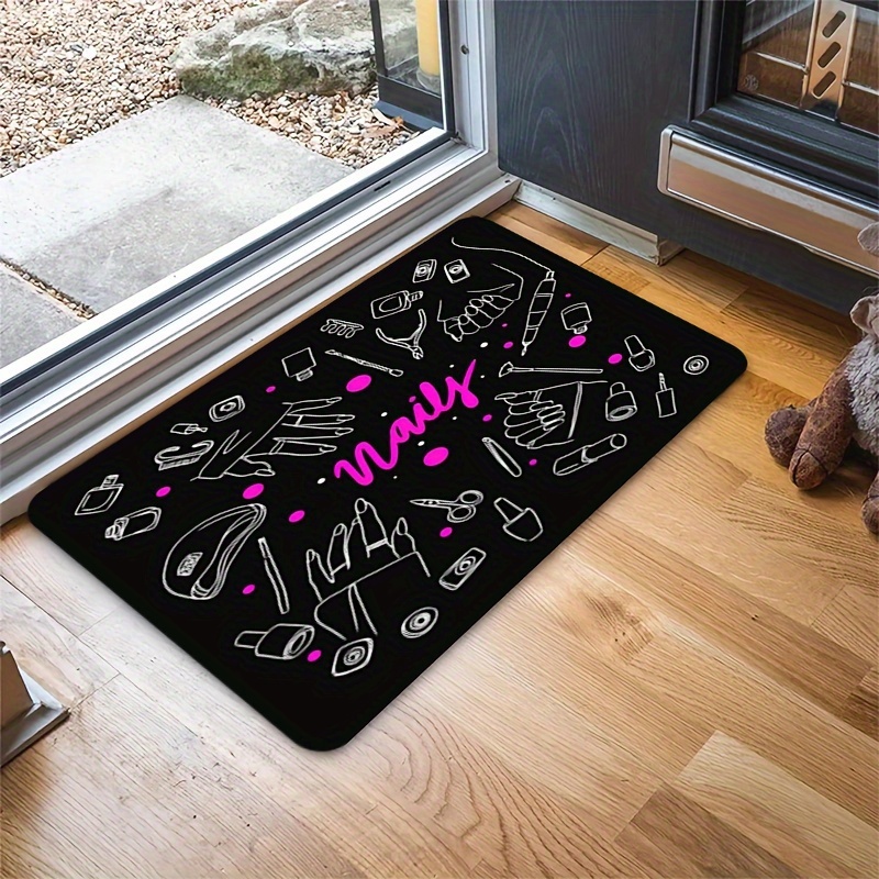 Home Goods Bathroom Vanity - Manicure Nail Art Deurmat Mat voor