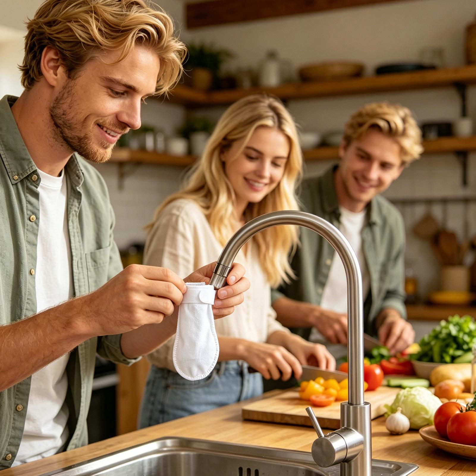 Kraanfilter Katoen Spatwaterdi - Home Bathroom Scales recensie en prijs