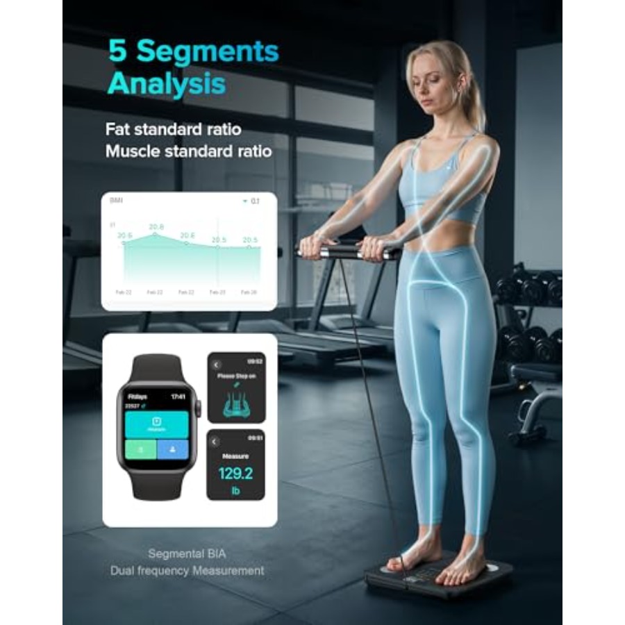 Slimme digitale badkamerweegsc - Home Bathroom Scales recensie en prijs