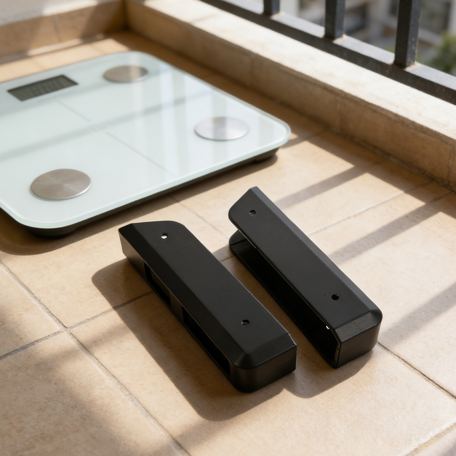 1 paar wandgemonteerde weegsch - Home Bathroom Scales recensie en prijs