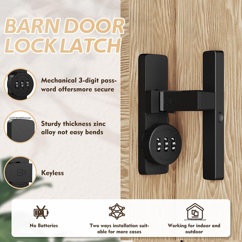 Beveiliging Schuur Deurslot 3- - Home Bathroom Door recensie en prijs