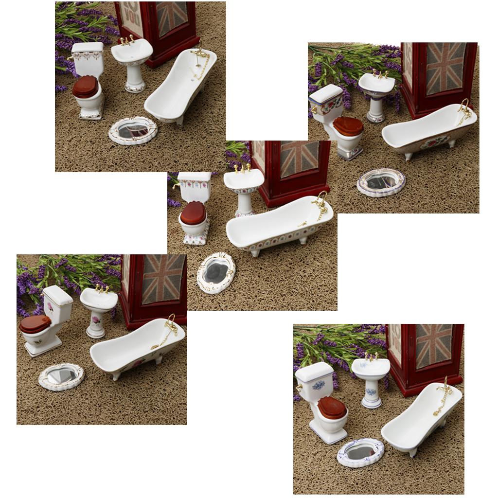 Keramische poppenhuis badkamer - Home Bathroom Scales recensie en prijs