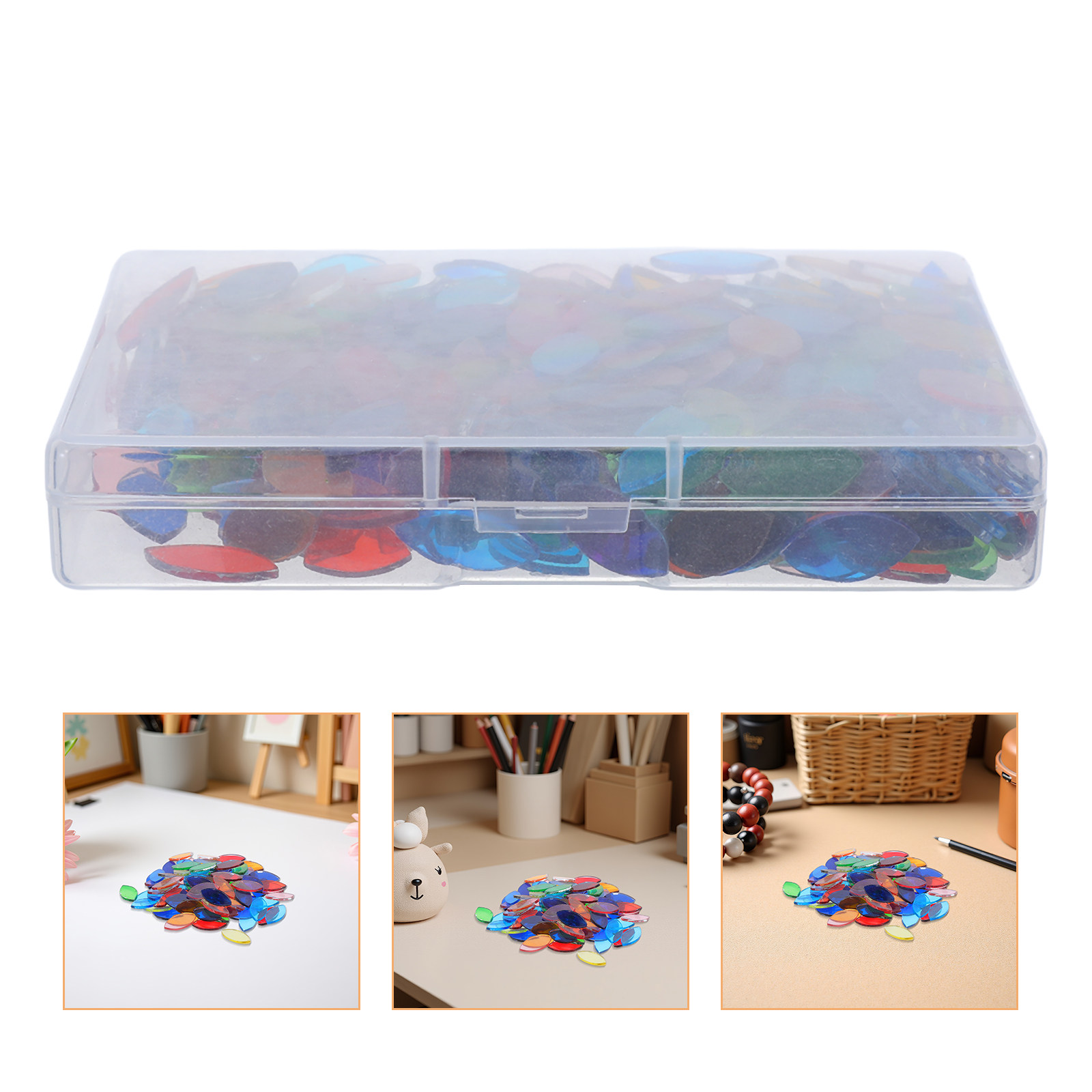 443 stuks bladglasmozaïektegel - Home Bathroom Wall Tiles recensie en prijs