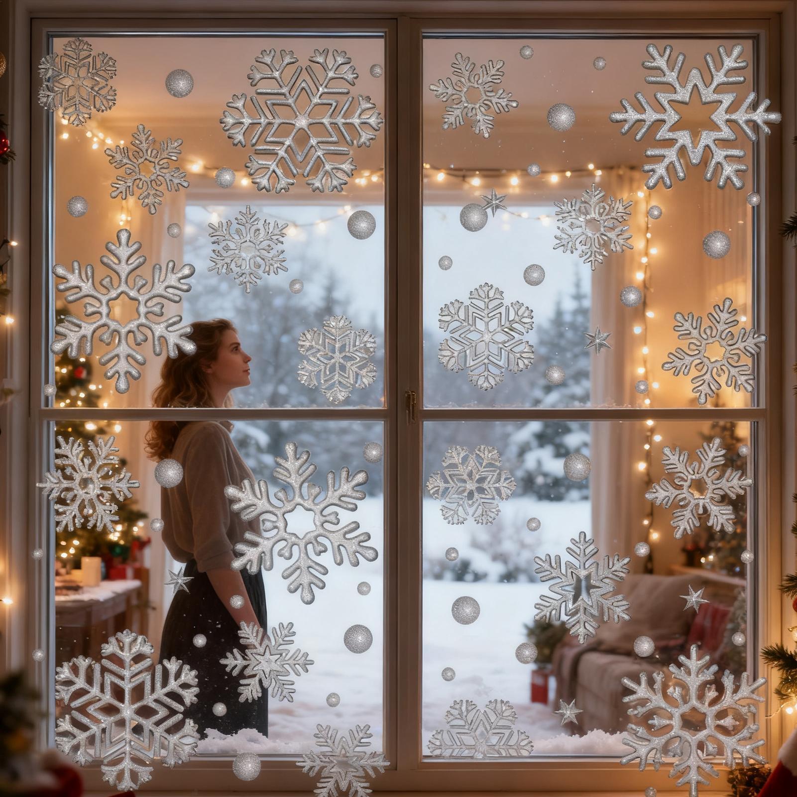 Vakantie raamstickers statisch - Home Bathroom Door recensie en prijs