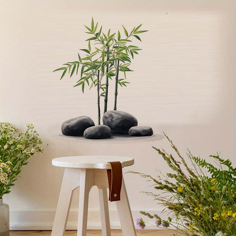 Inkt Bamboe Muursticker Badkam - Home Bathroom Wall Tiles recensie en prijs