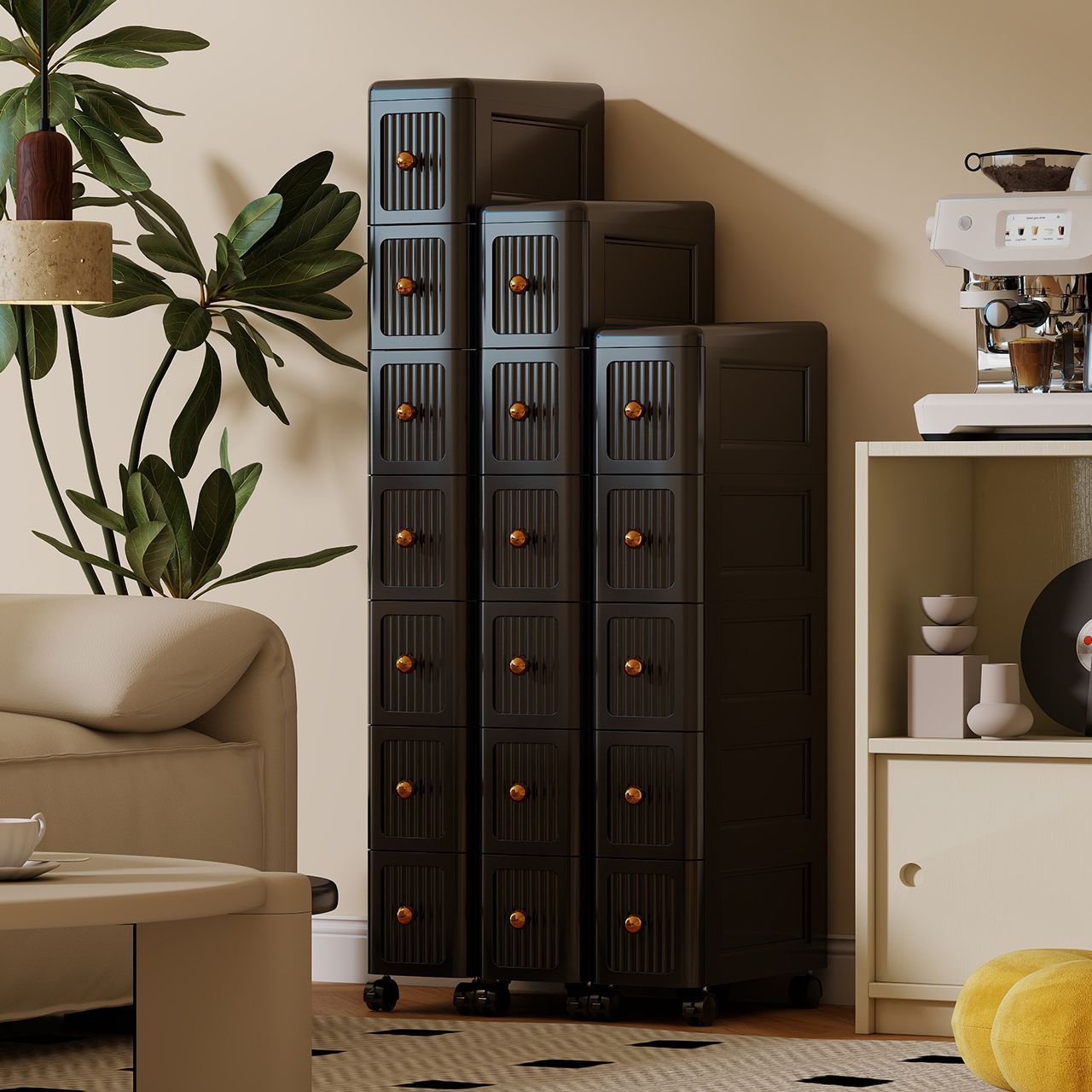 15 cm smalle opbergkast met la - Home Goods Bathroom Storage recensie en prijs