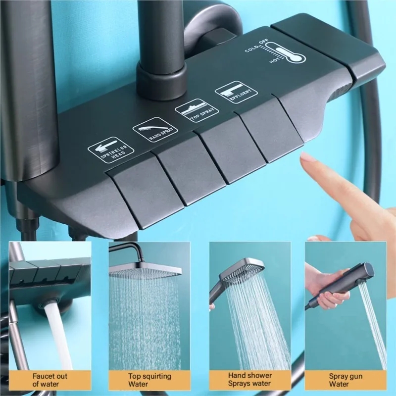 Gouden Piano Badkamer Douchesy - Home Bathroom Renovation recensie en prijs