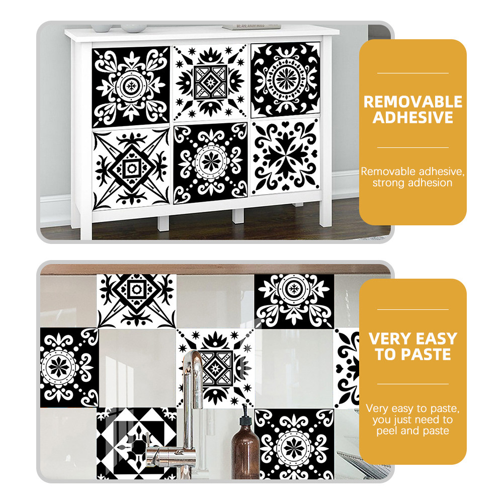 10 stuks woondecoratie muursti - Home Bathroom Wall Tiles recensie en prijs