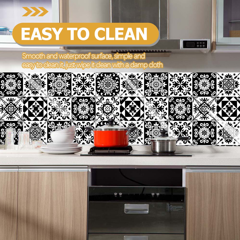 10 stuks woondecoratie muursti - Home Bathroom Wall Tiles recensie en prijs
