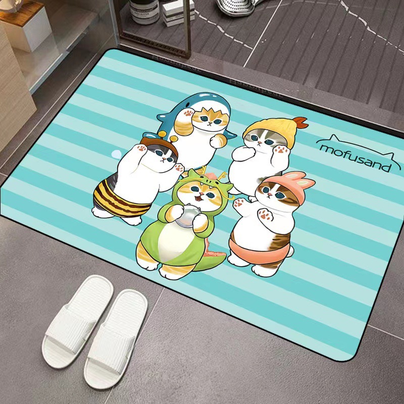 Mofusand Cartoon Diatomeeën Mo - Home Bathroom Door recensie en prijs