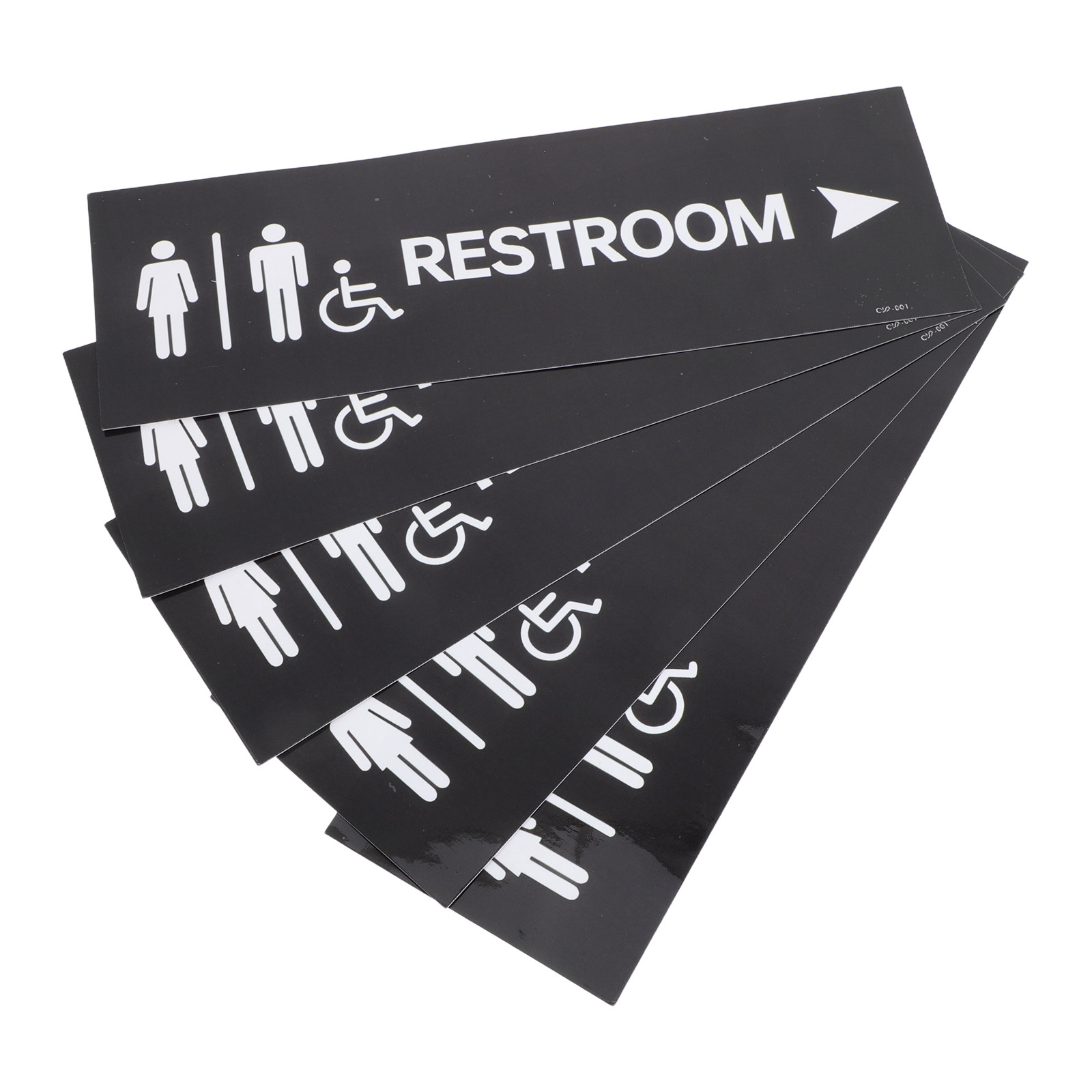 5 stuks zelfklevende badkamerd - Home Bathroom Door recensie en prijs