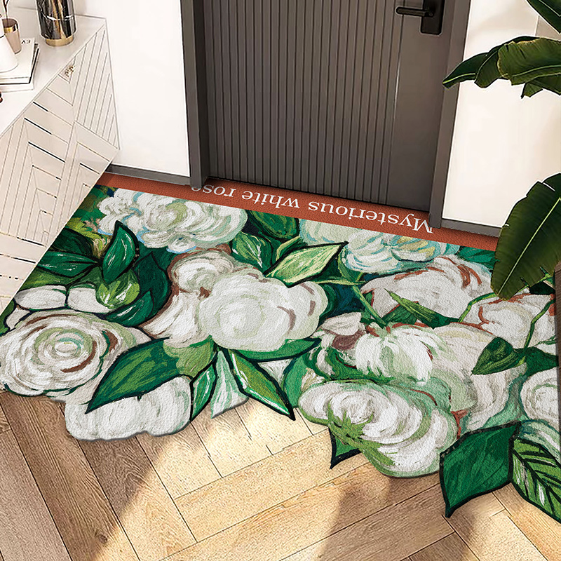 PVC deurmat, olieverfschilderi - Home Bathroom Door recensie en prijs