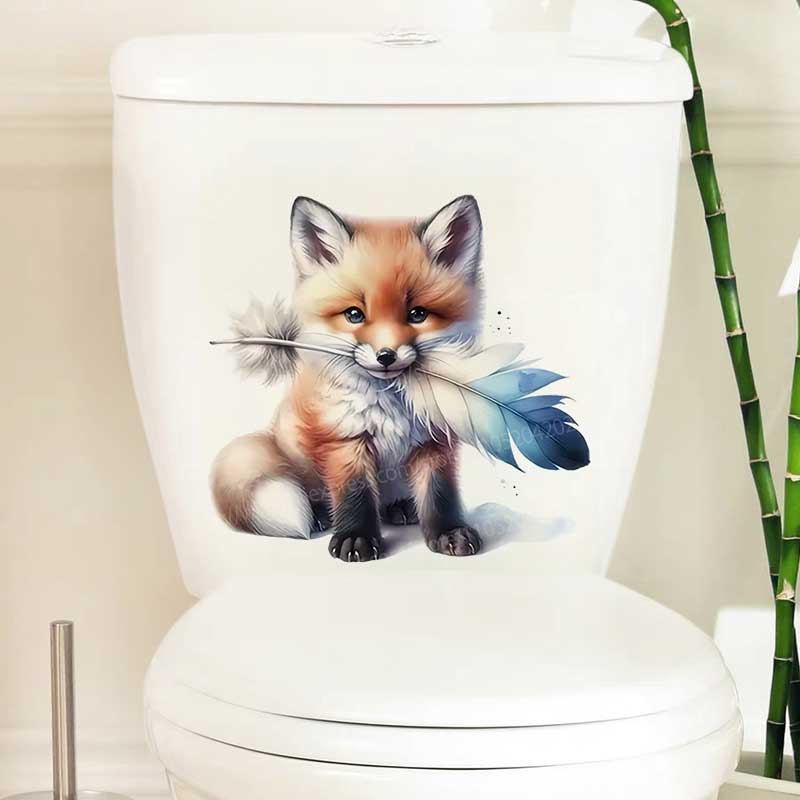 Leuke Vos/Geplooide Kat Toilet - Home Bathroom Wall Tiles recensie en prijs