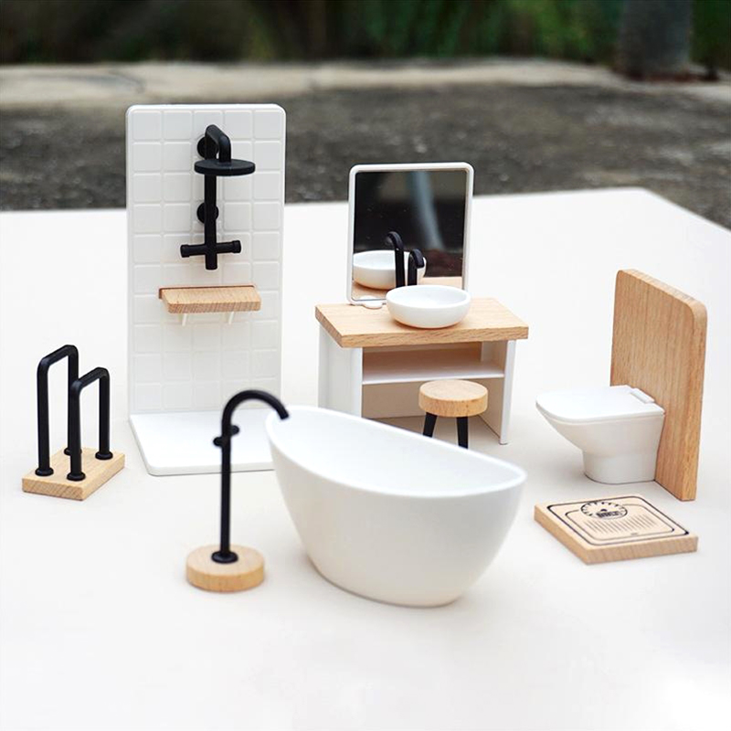 1:6/1:12 Poppenhuis Miniatuur  - Home Bathroom Renovation recensie en prijs