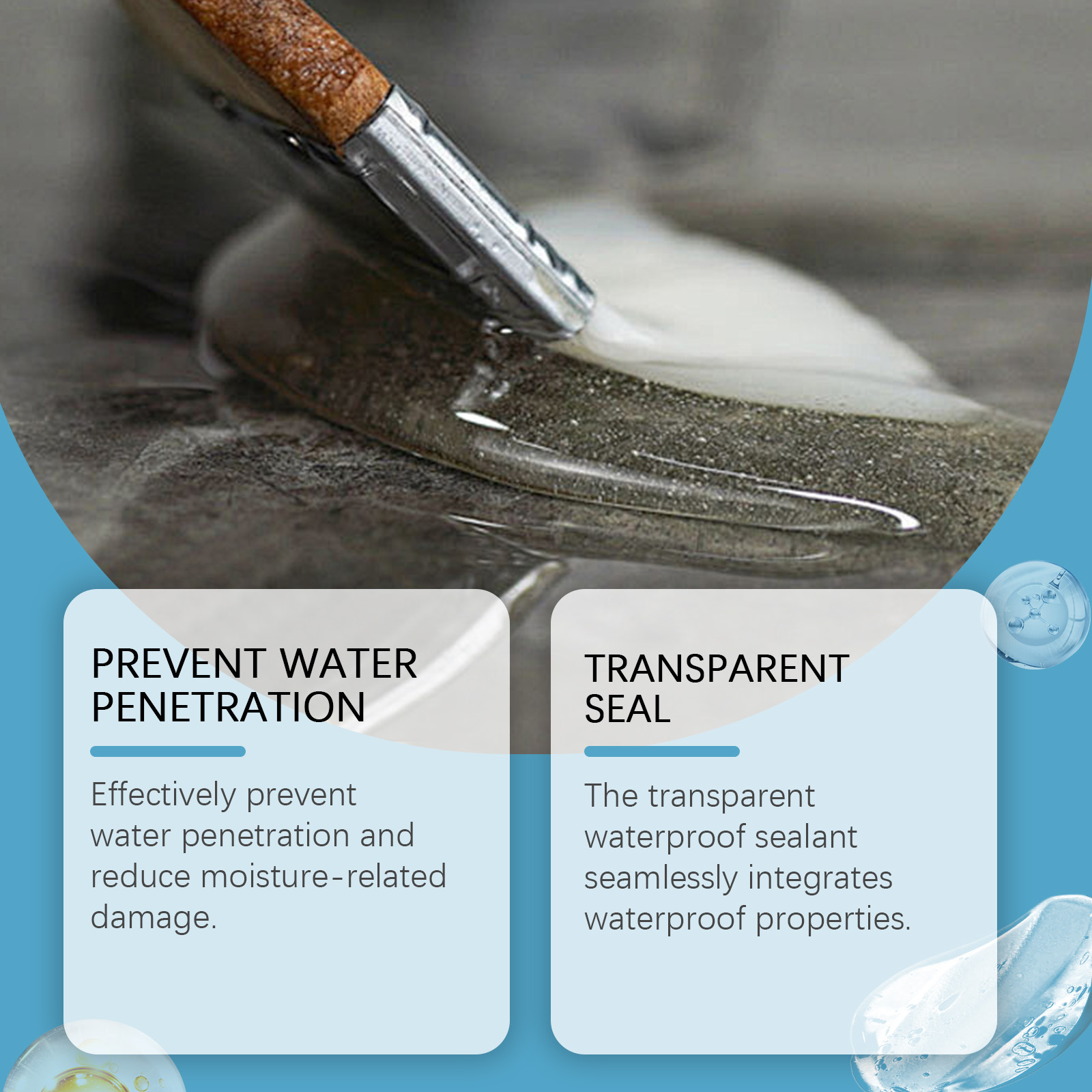 Transparante waterdichte kit g - Home Bathroom Wall Tiles recensie en prijs