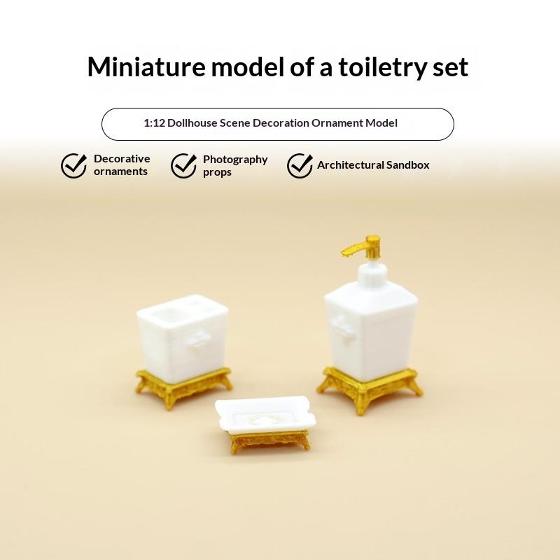 Miniatuur 1:12 schaal poppenhu - Home Bathroom Scales recensie en prijs